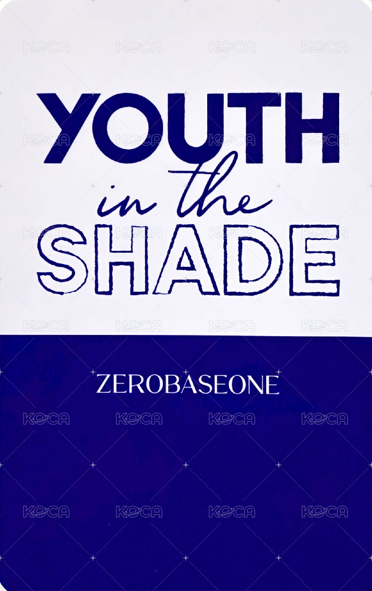 迷一 oy 特典卡  背面