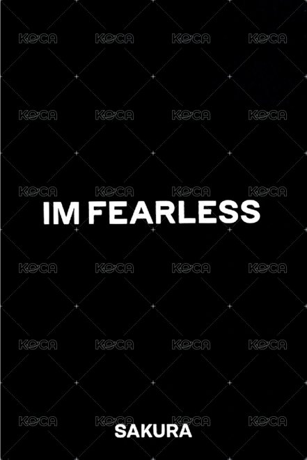 FEARLESS 專輯卡  背面