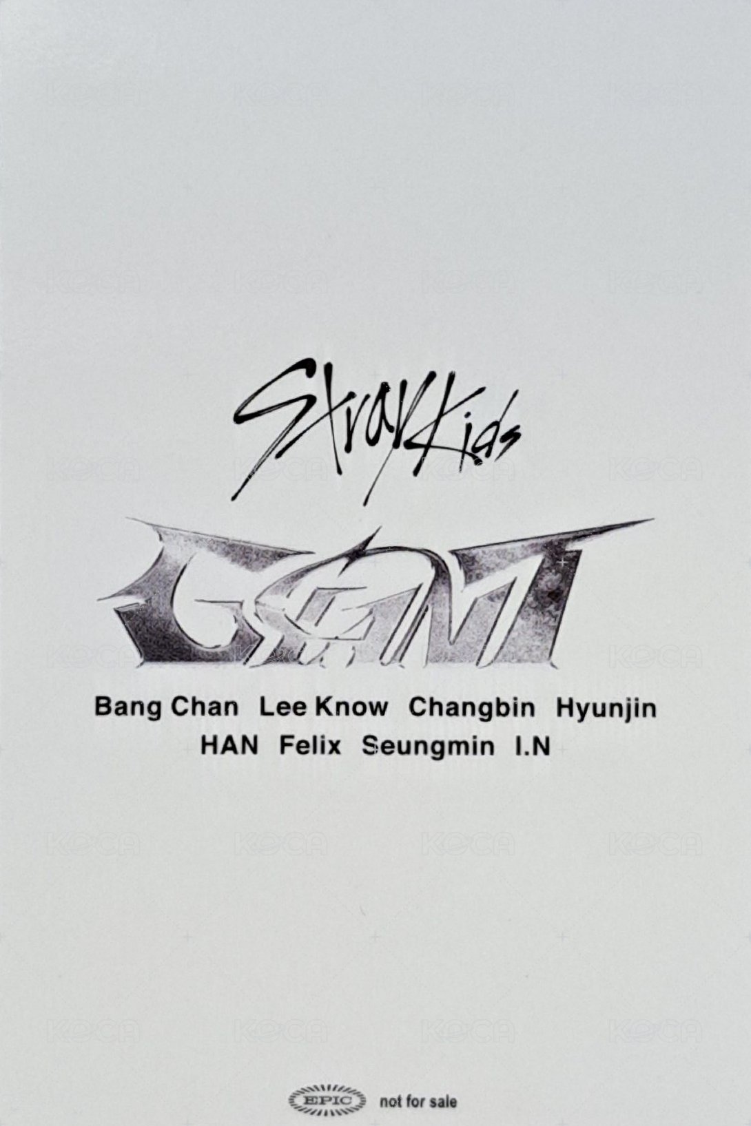 GIANT 入場卡 / 場限卡 東京 11/14 背面