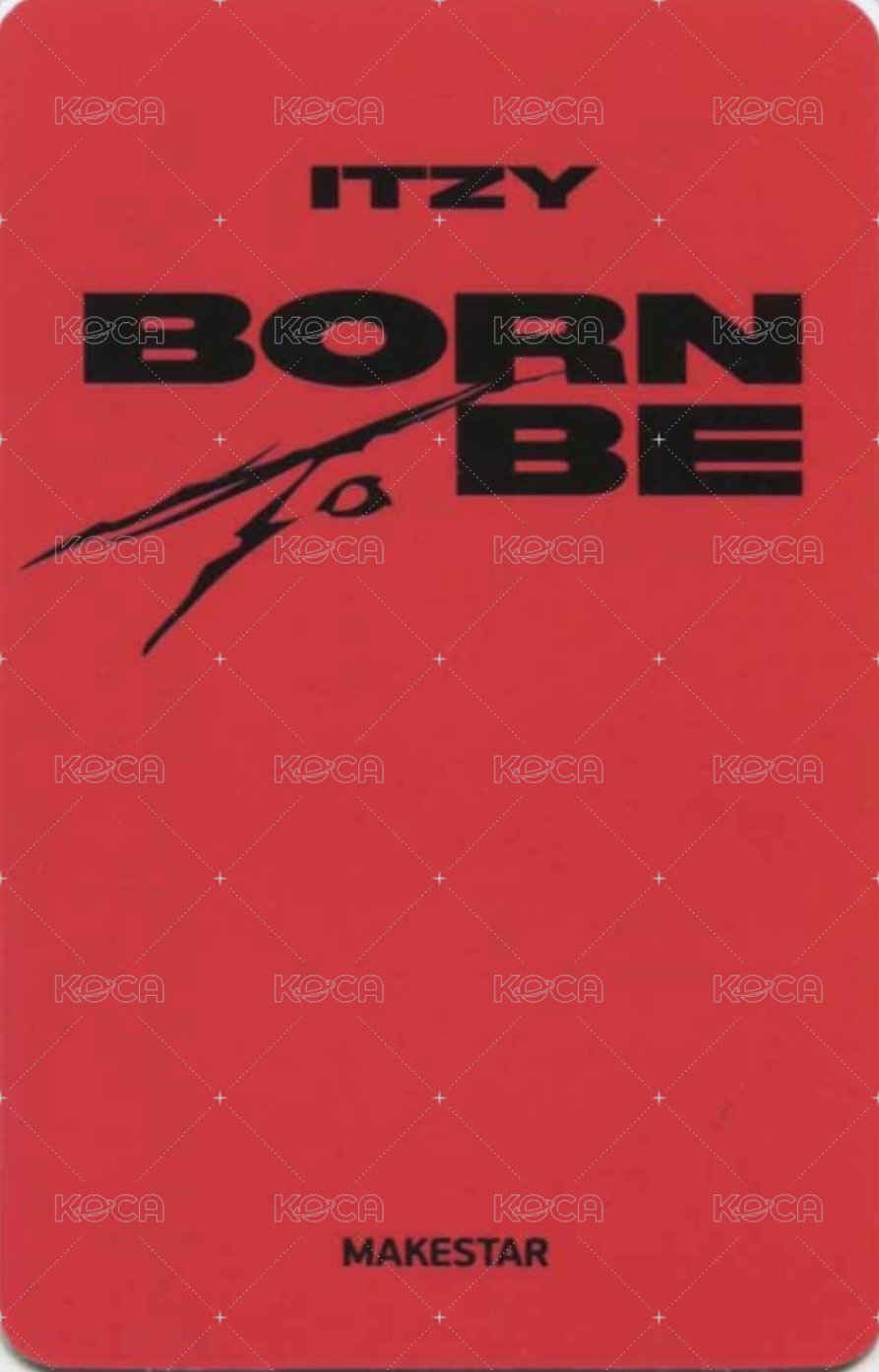 BORN TO BE ms 3.0 簽售卡  背面