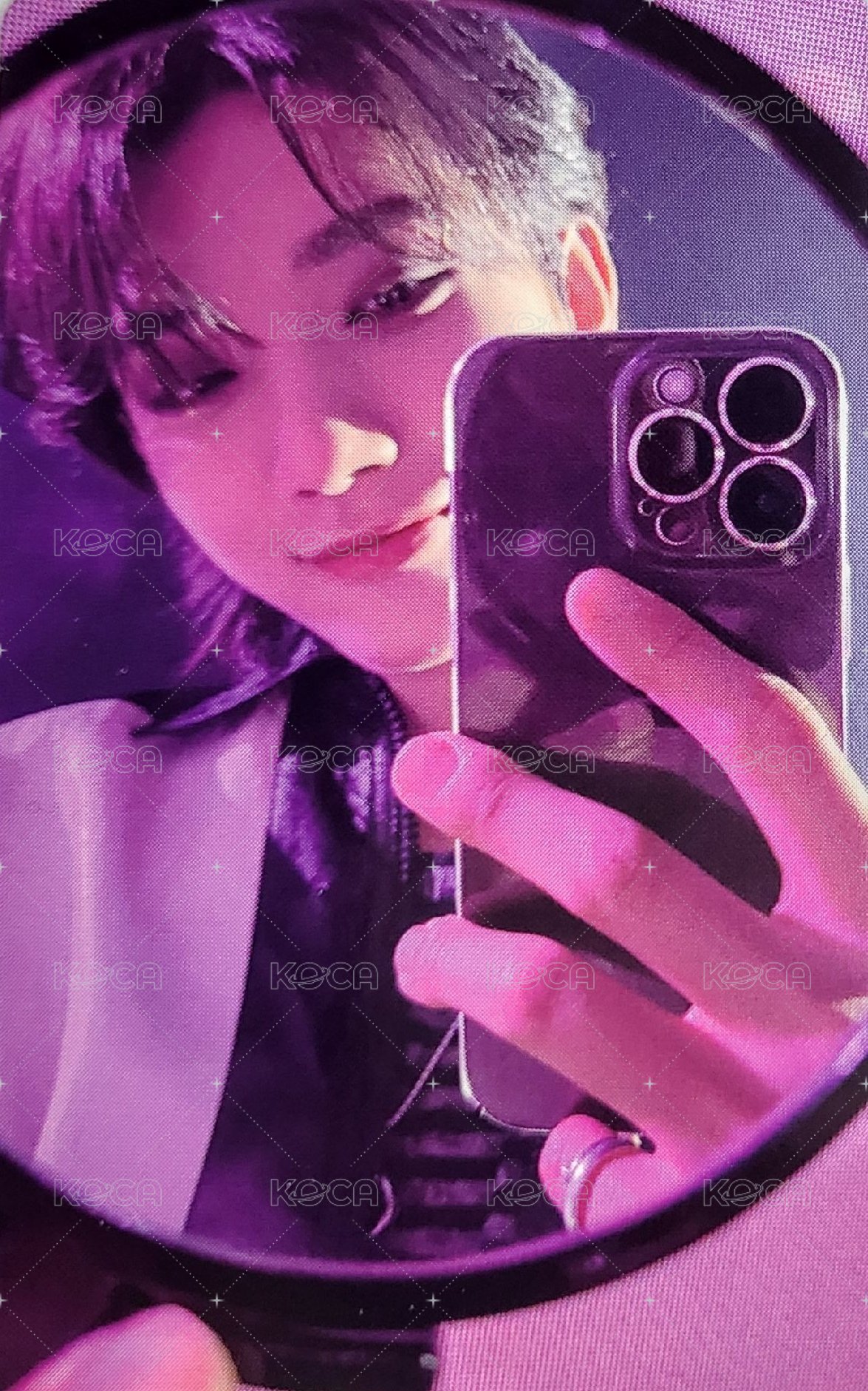 MINI11 wvs mk 簽售卡 對鏡秀 正面