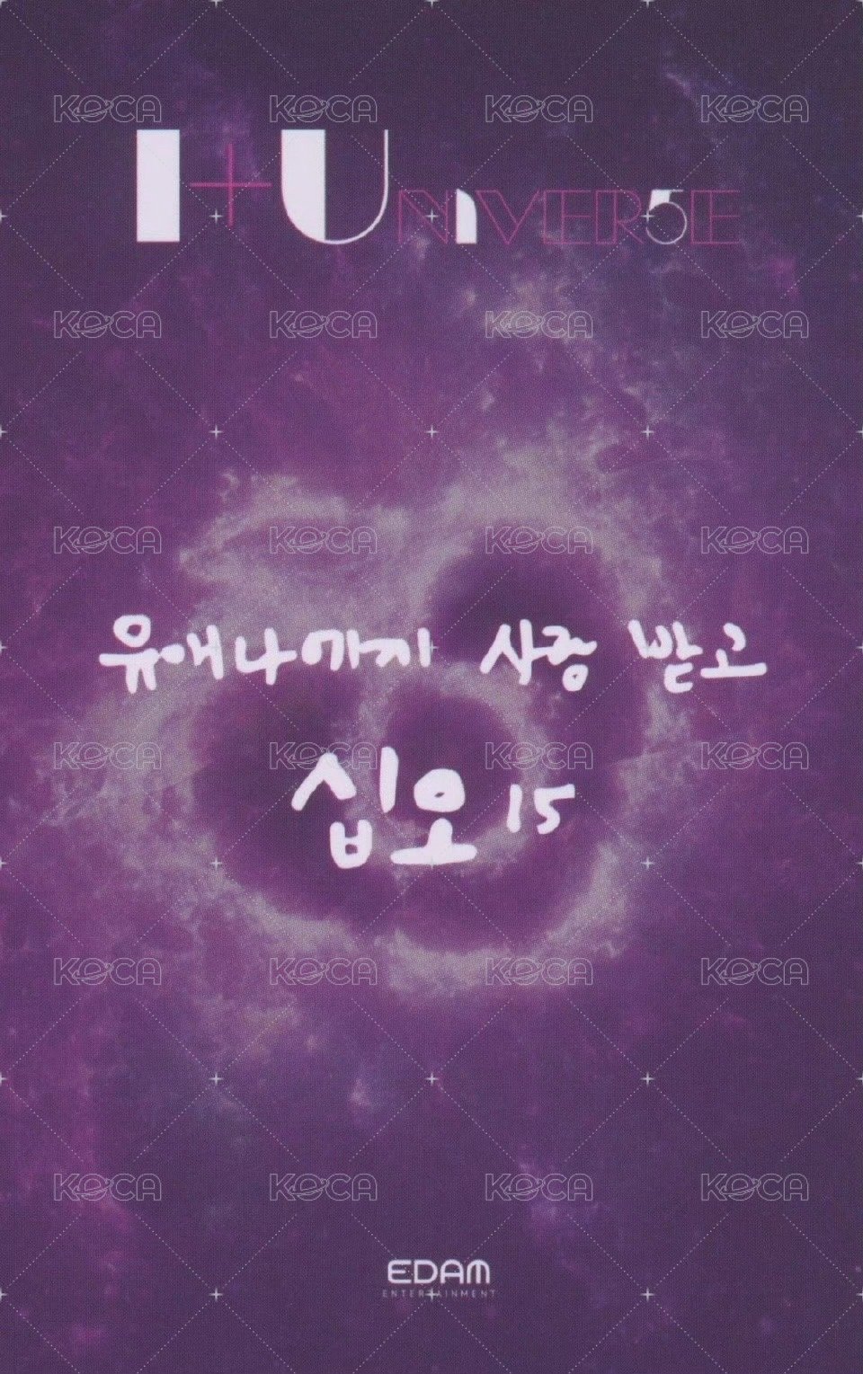 15週年FC 入場卡 / 場限卡 DAY 1 背面