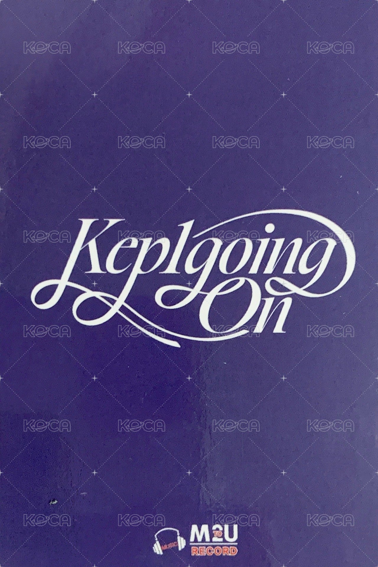 正規一 m2u 簽售卡  背面