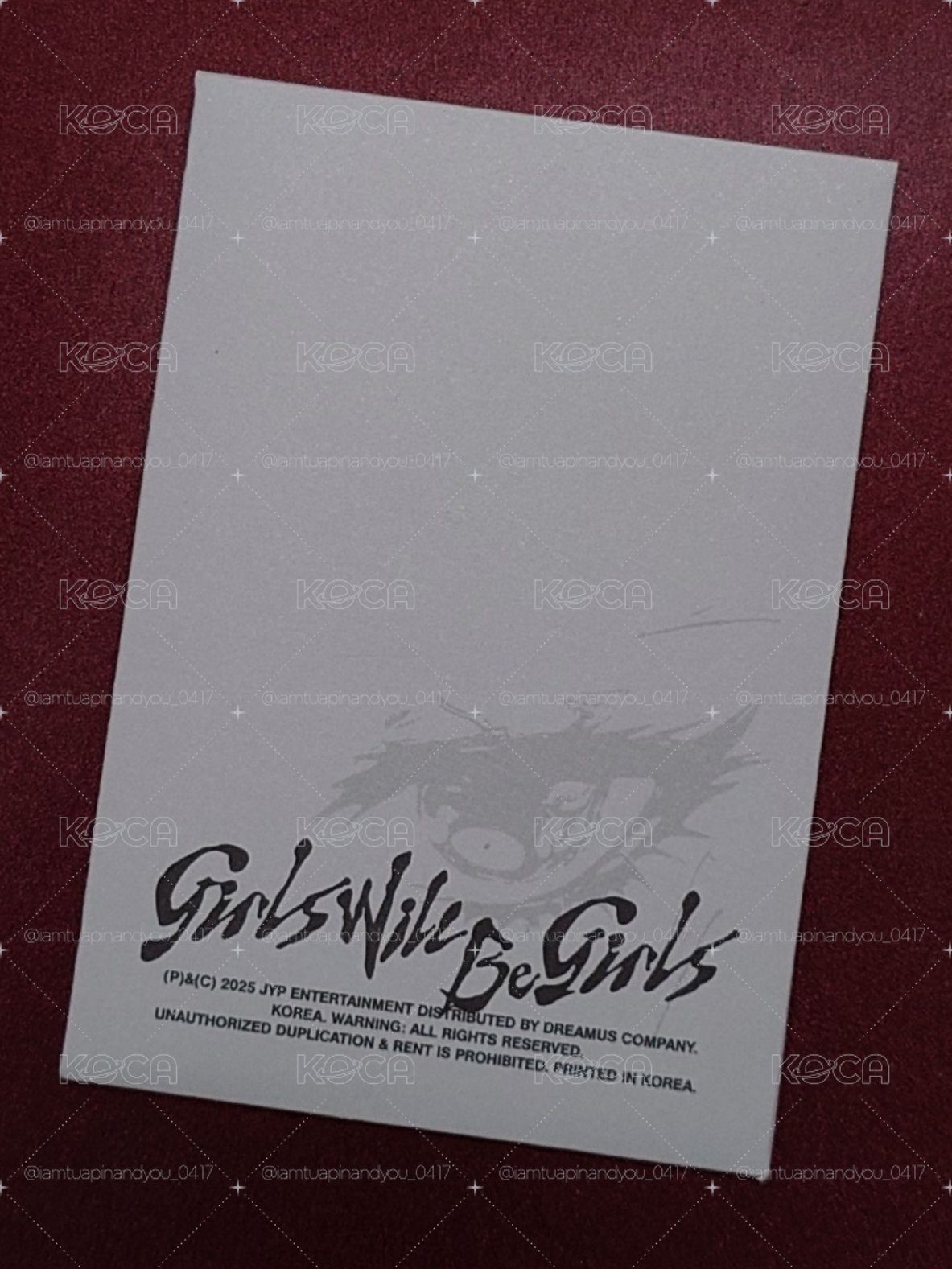 預購禮 ITZY GWBG yeji 志