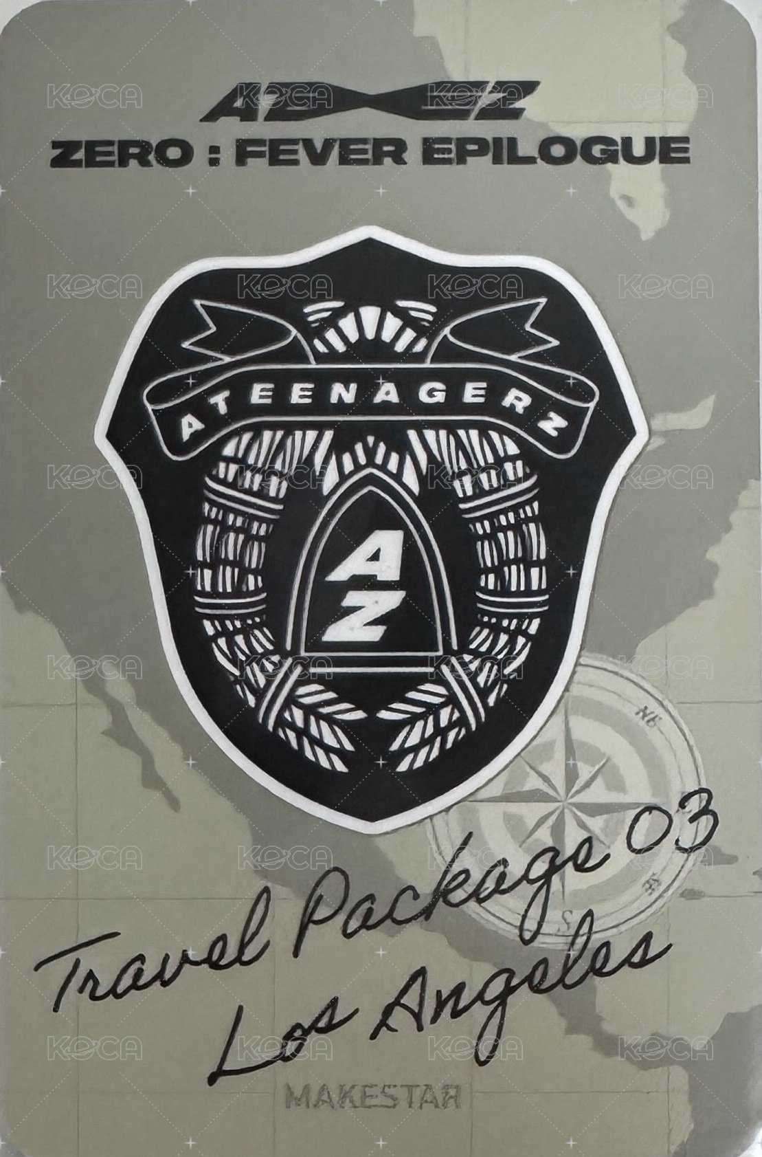 Fever Epilogue ms LA 特典卡  背面