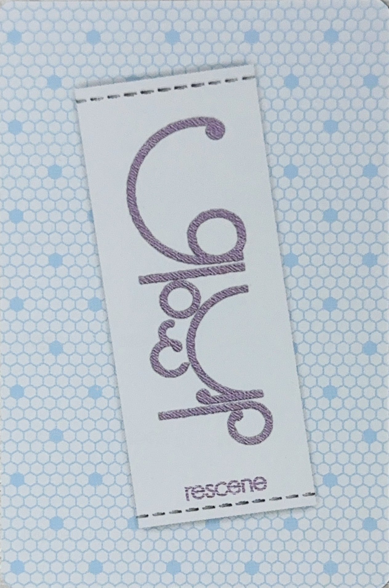 Glow Up QR專WE版 專輯卡  背面