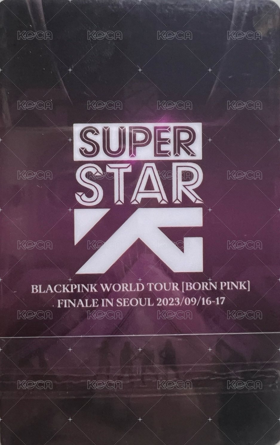 SSY 遊戲卡 bornpink首爾安可場 背面
