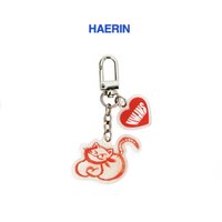 weverse merch 鑰匙圈吊飾 Haerin 手繪鑰匙圈