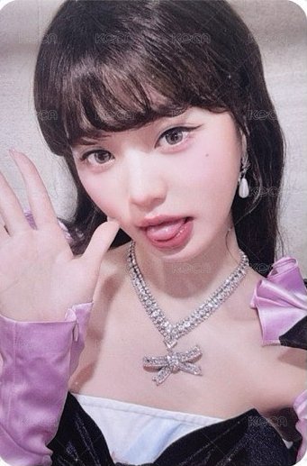 IVE SECRET 船特 美網 特典卡  正面