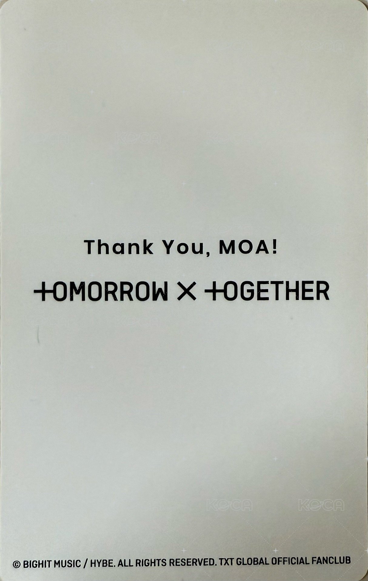 四期會員 會員禮卡 日續會竣 背面