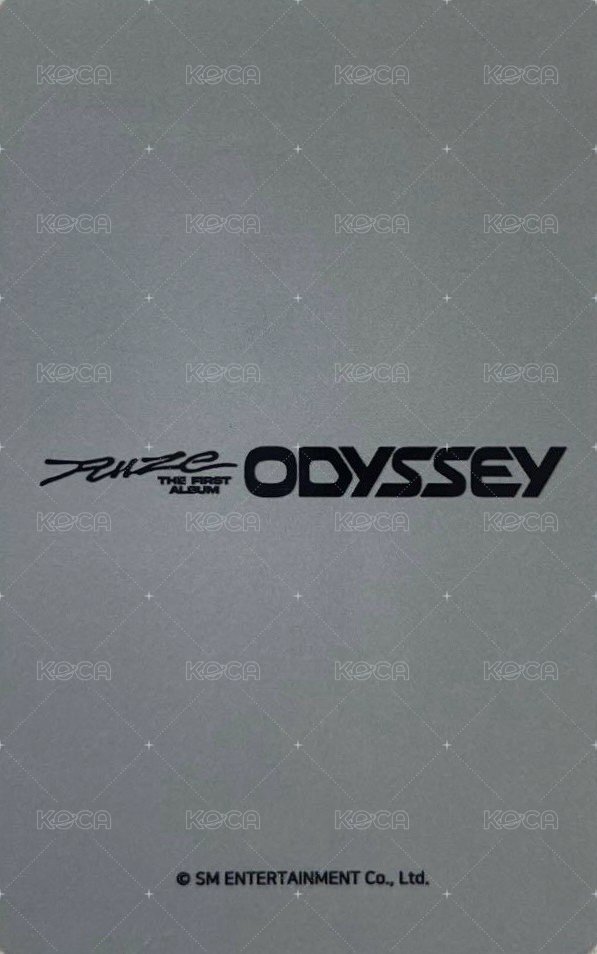 ODYSSEY LG U+ 幸運卡  背面