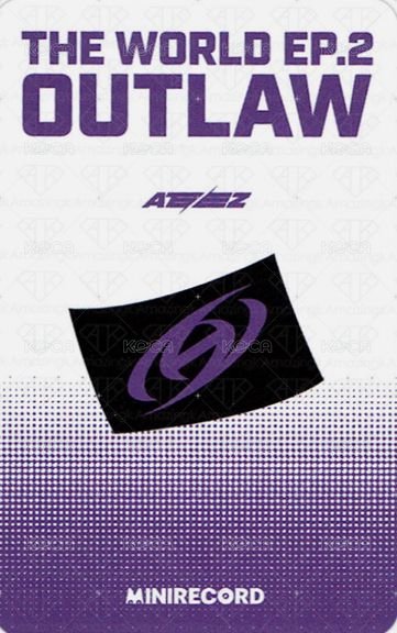 OUTLAW MINIRECORD 4.0 幸運卡  背面