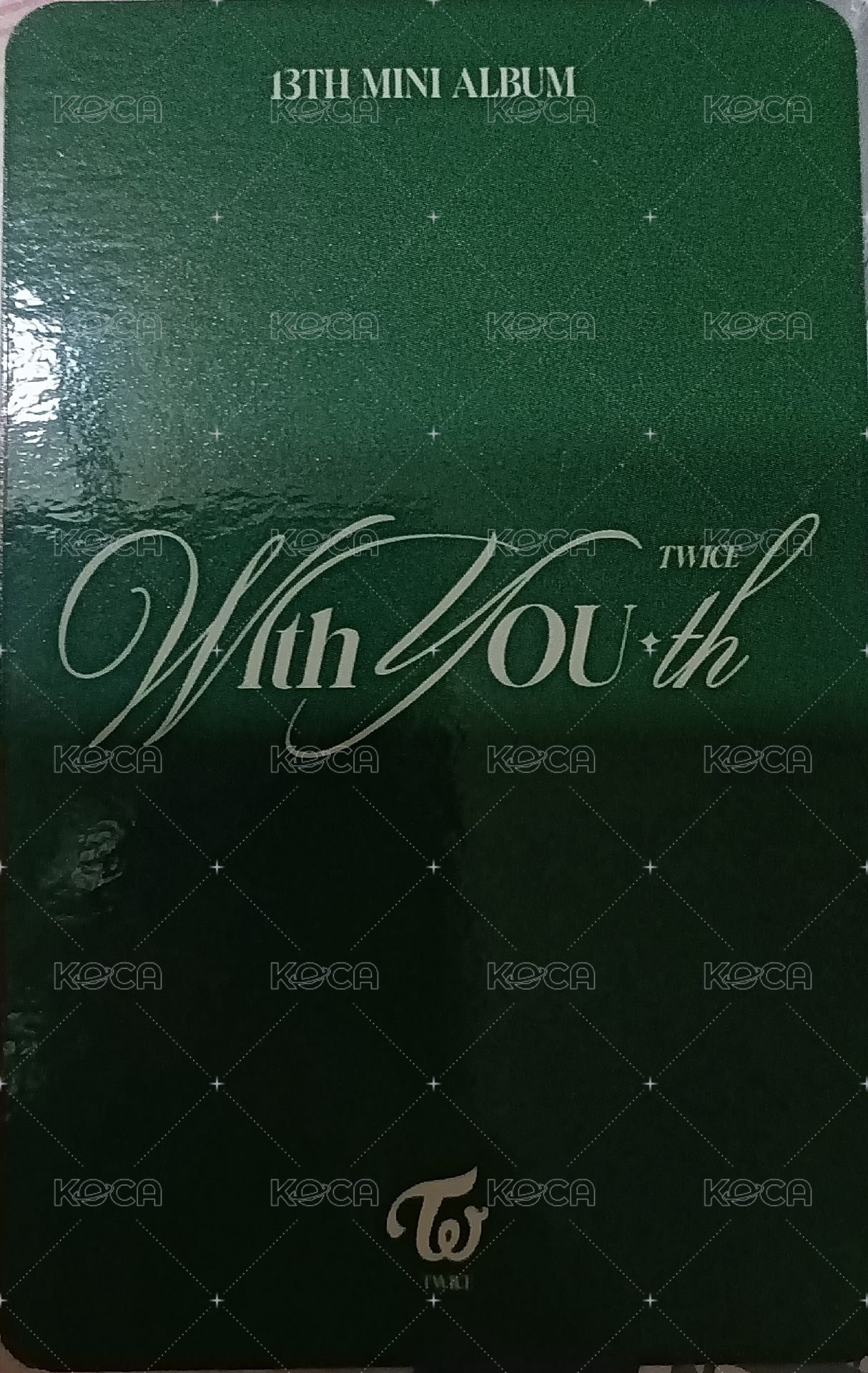 mini 13 專輯卡 電子專專卡 背面