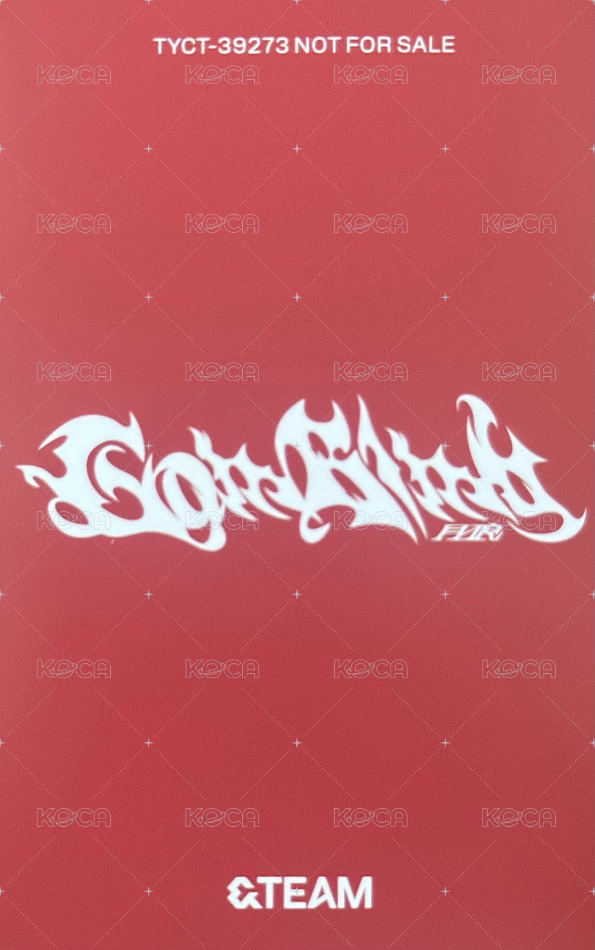 月狼 專輯卡 雙人卡 K&EJ 背面