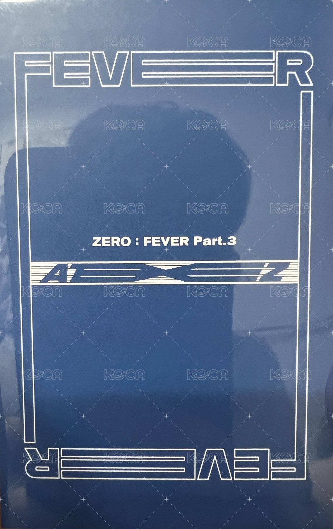 ZERO : FEVER PLATFORM ver. 專輯卡 固卡PLATFORM ZVer. 背面