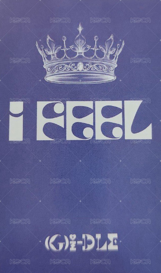 I feel 偶店 特典卡 偶像便利店-琦 背面