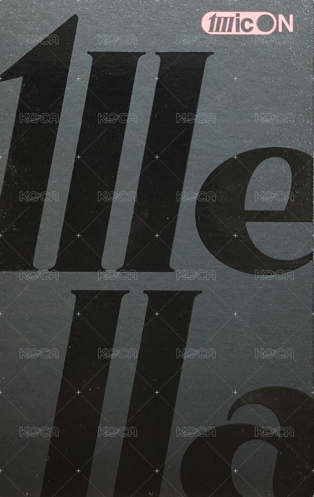 MIC ON 專輯卡  背面