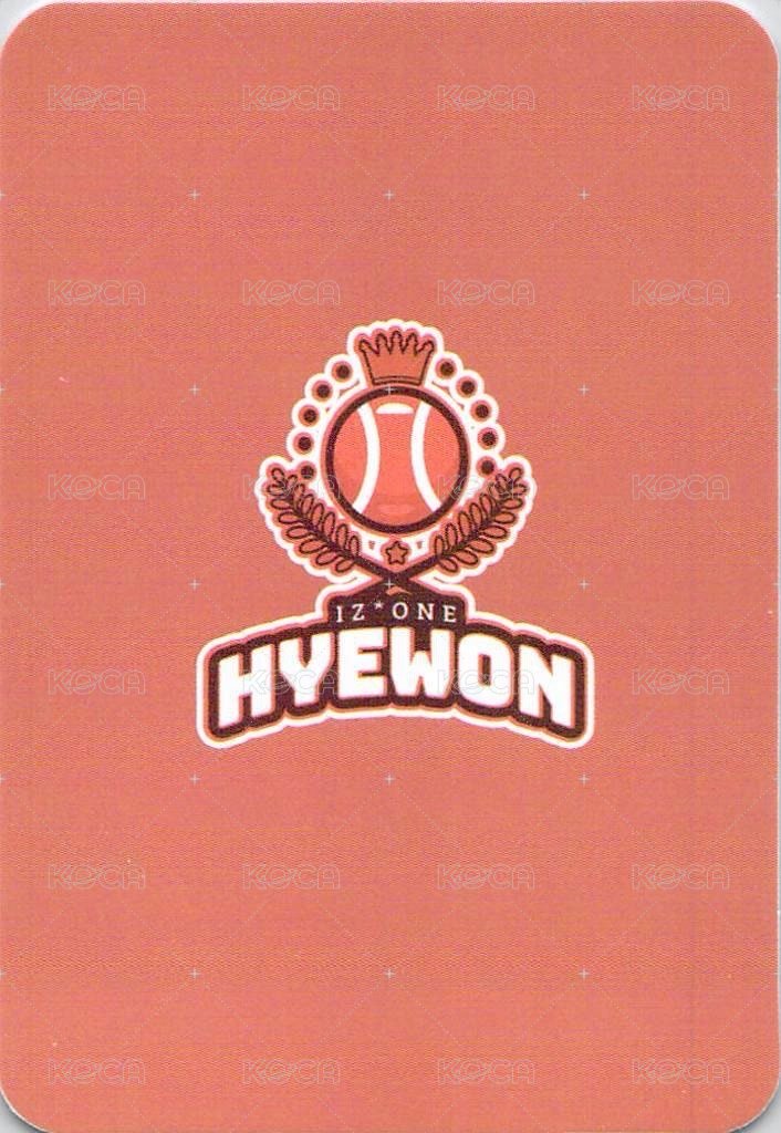 舊DICON 雜誌卡 韓版 背面