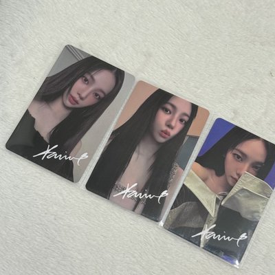 Karina chic雜誌卡