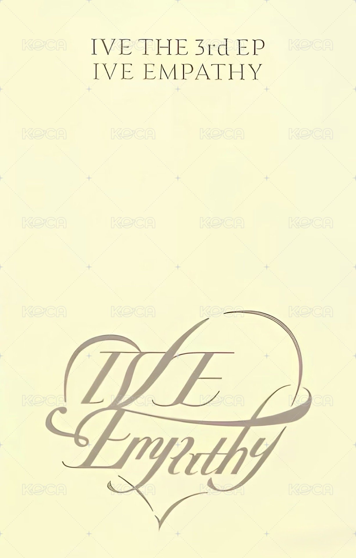 IVE EMPATHY 船特 特典卡 PB ver. 背面