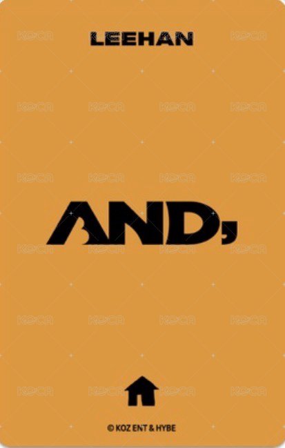 AND, 隨機卡 A版 背面