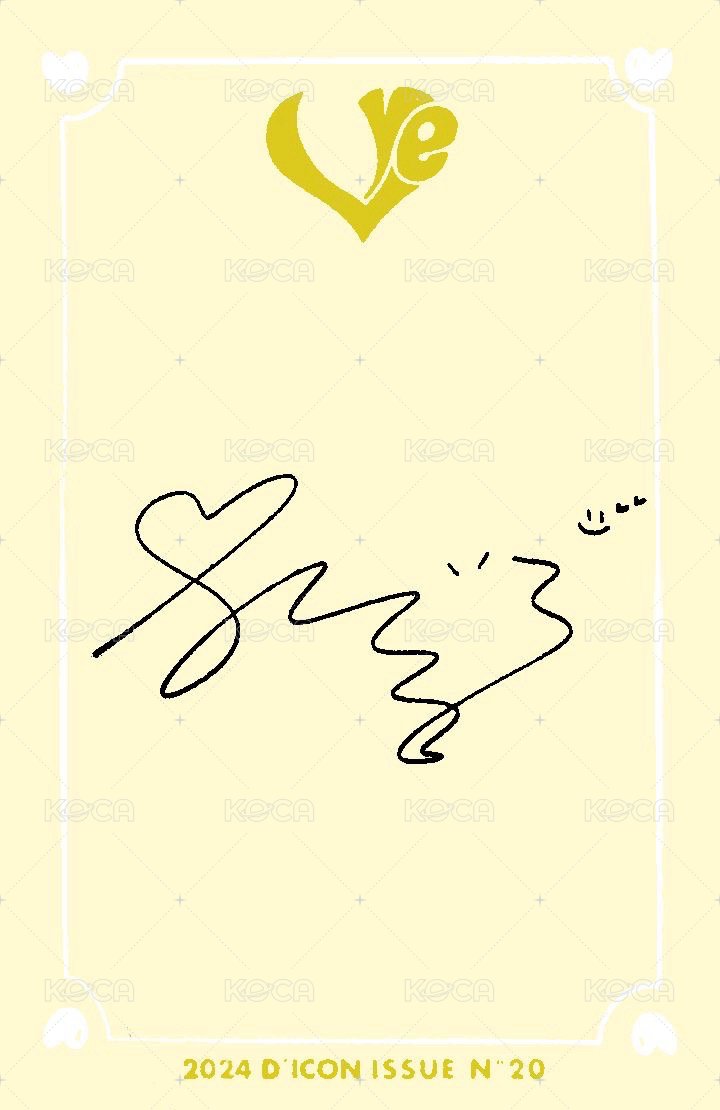 DICON 雜誌卡 A ver. 背面