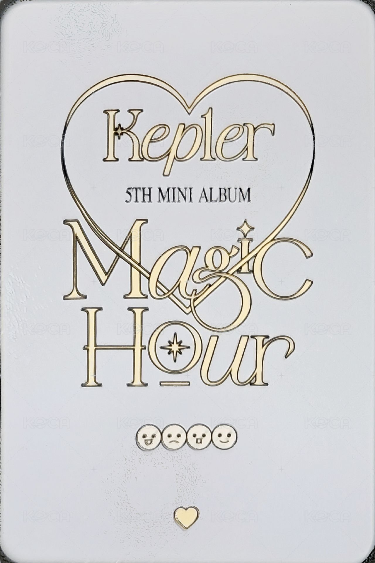 迷五 專輯卡 Tropical Light ver. 背面