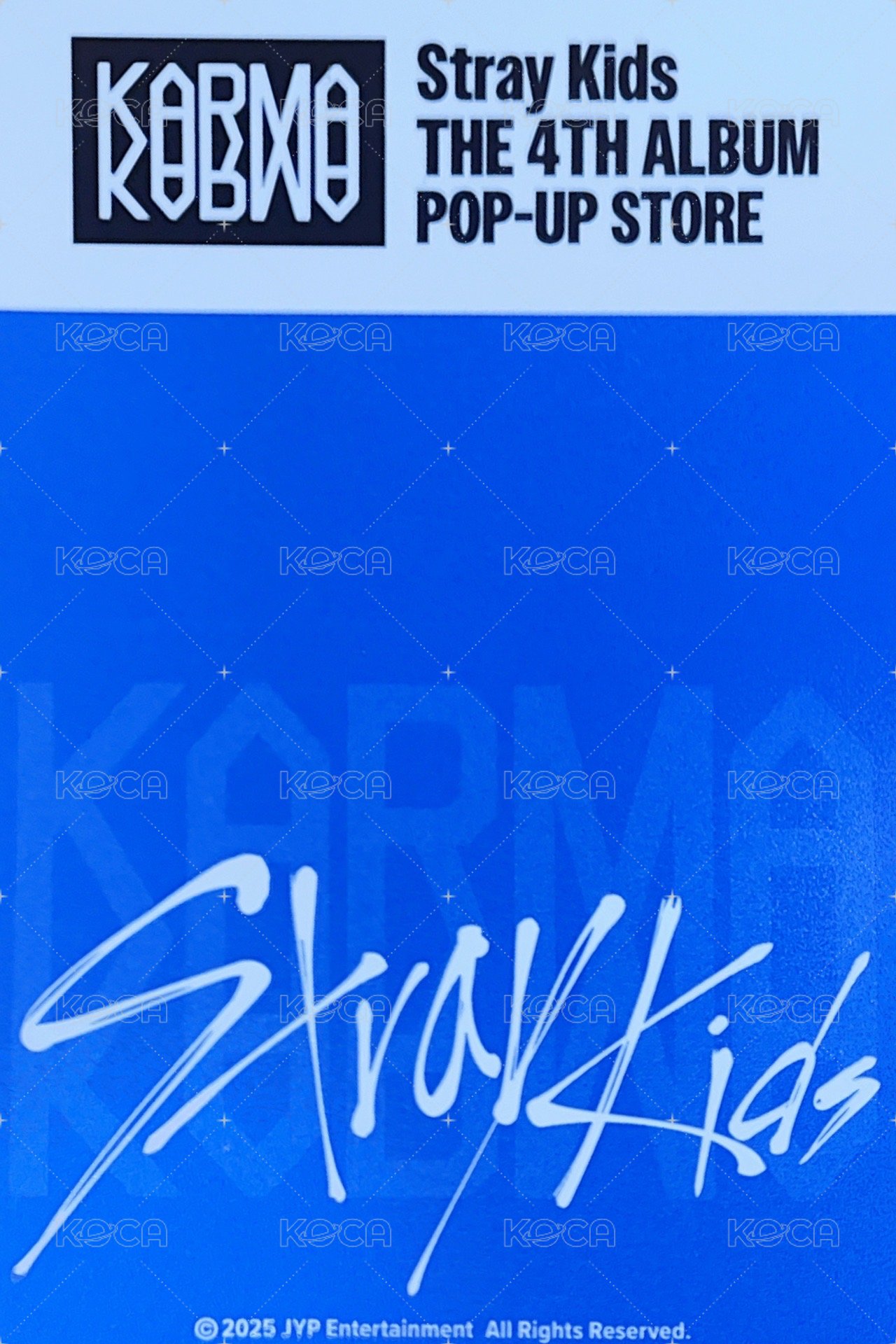 KARMA 快閃店   2.0 幸運卡  背面