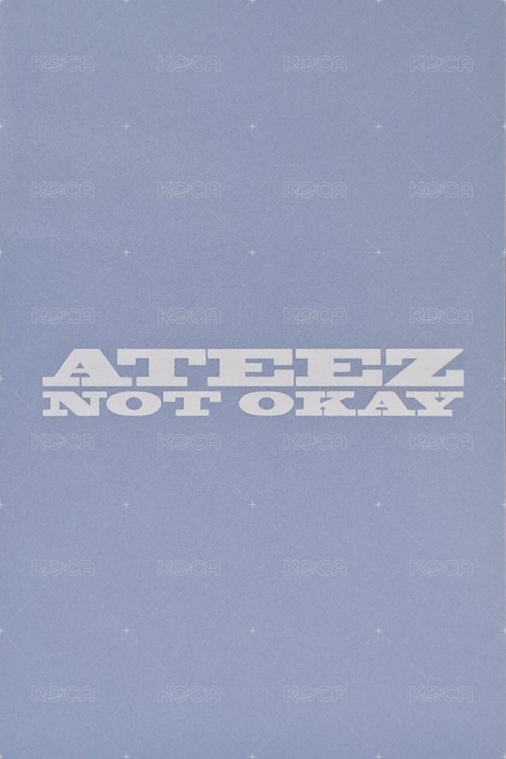 Not Okay 塔店 特典卡  背面