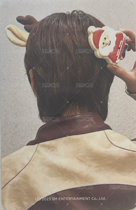 2023聖誕 周邊卡 立牌卡 背面