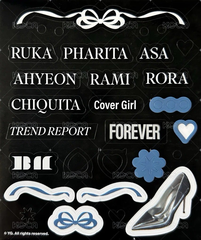 FOREVER yg 周邊卡 拍立得角 背面