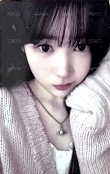 單一 kms v1 簽售卡 上海 正面