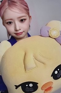 MINIVE PARK 快閃店 周邊卡 03 大臉抱枕卡