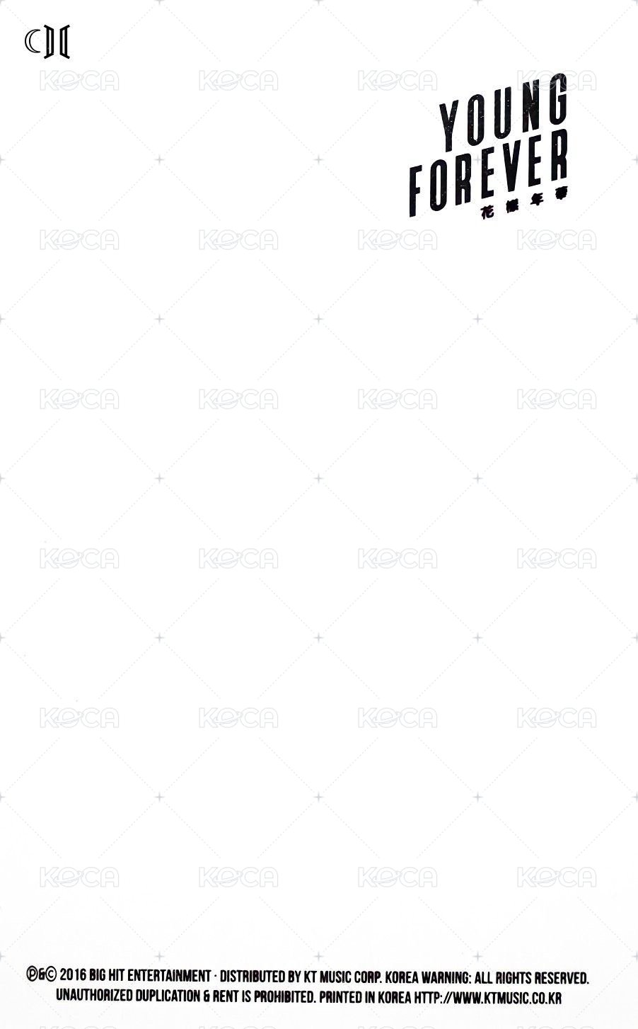 YF 專輯卡 首批預購 Dope 隨機 背面