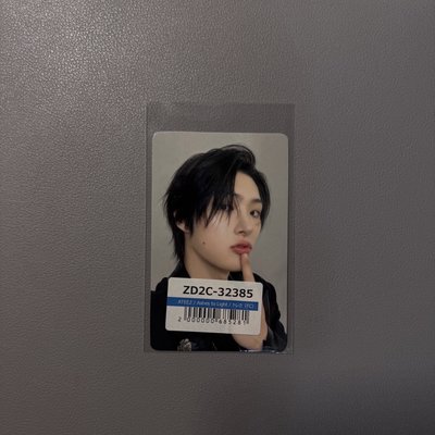 Ashes to Light ATEEZ JP FC 特典卡