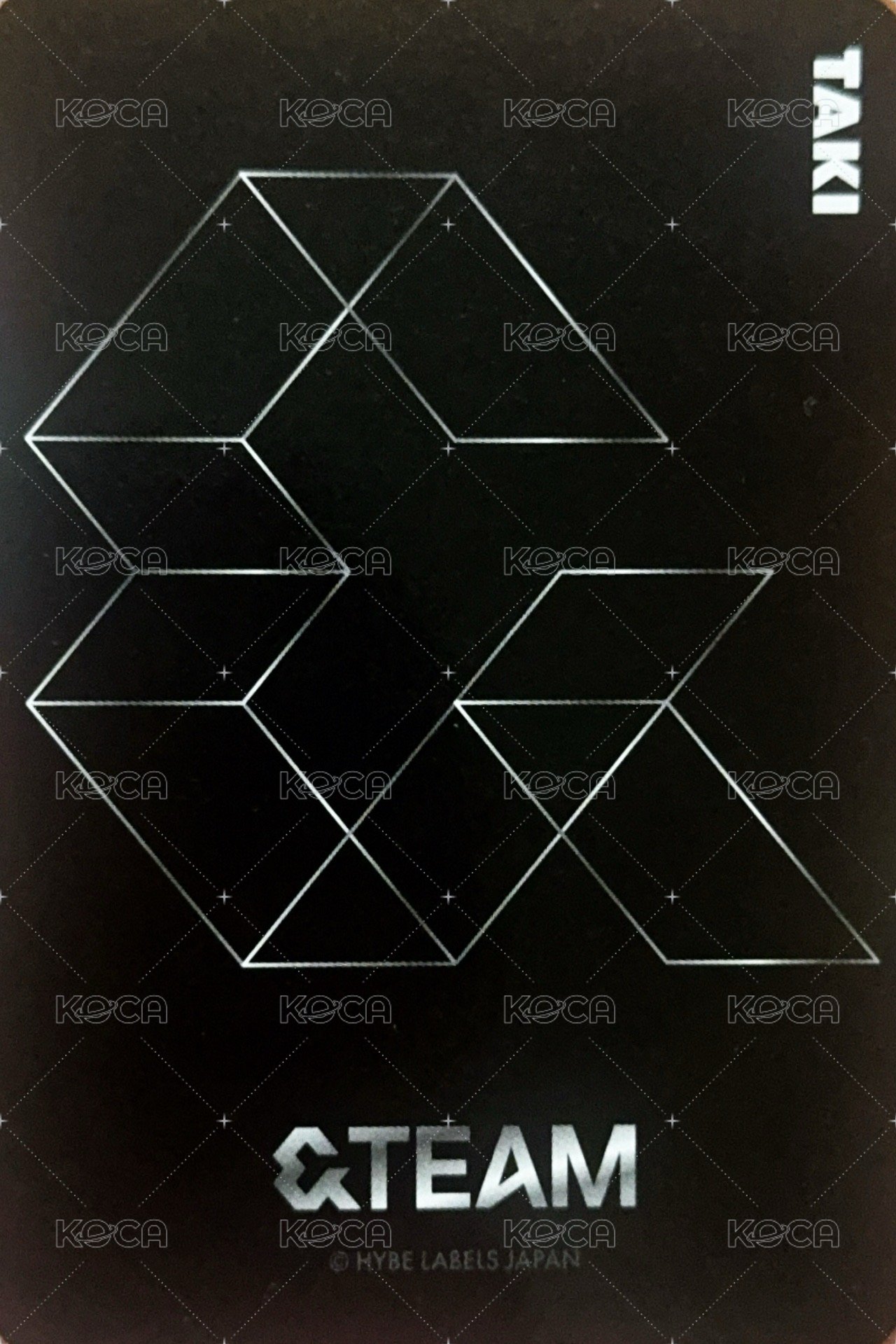 Other 周邊卡 手燈卡 背面