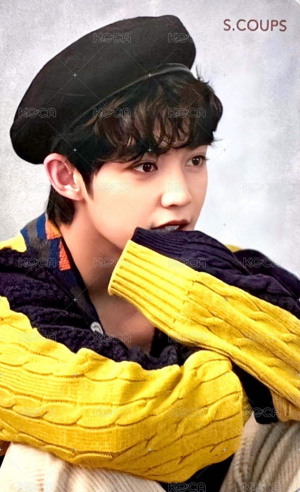 落花 hmv 藍版 特典卡  正面