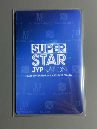NMIXX LA遊戲卡裴（pvc）