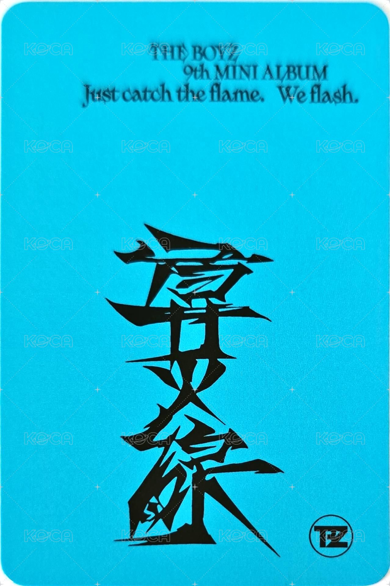 TRIGGER (導火線) 專輯卡  背面