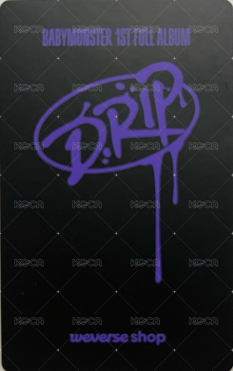 DRIP wvs 幸運卡  背面
