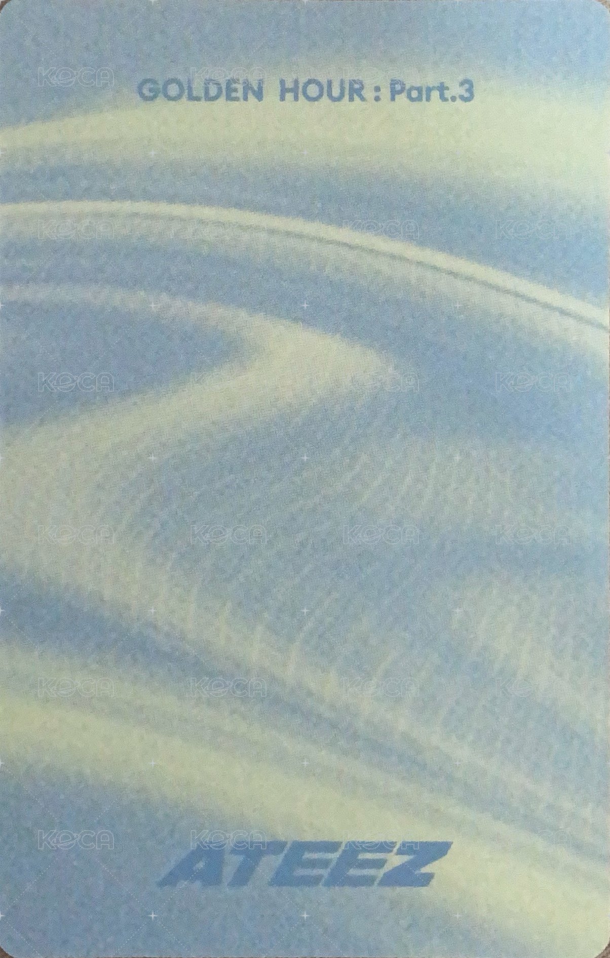 GH3 專輯卡 POCA 隨機 背面