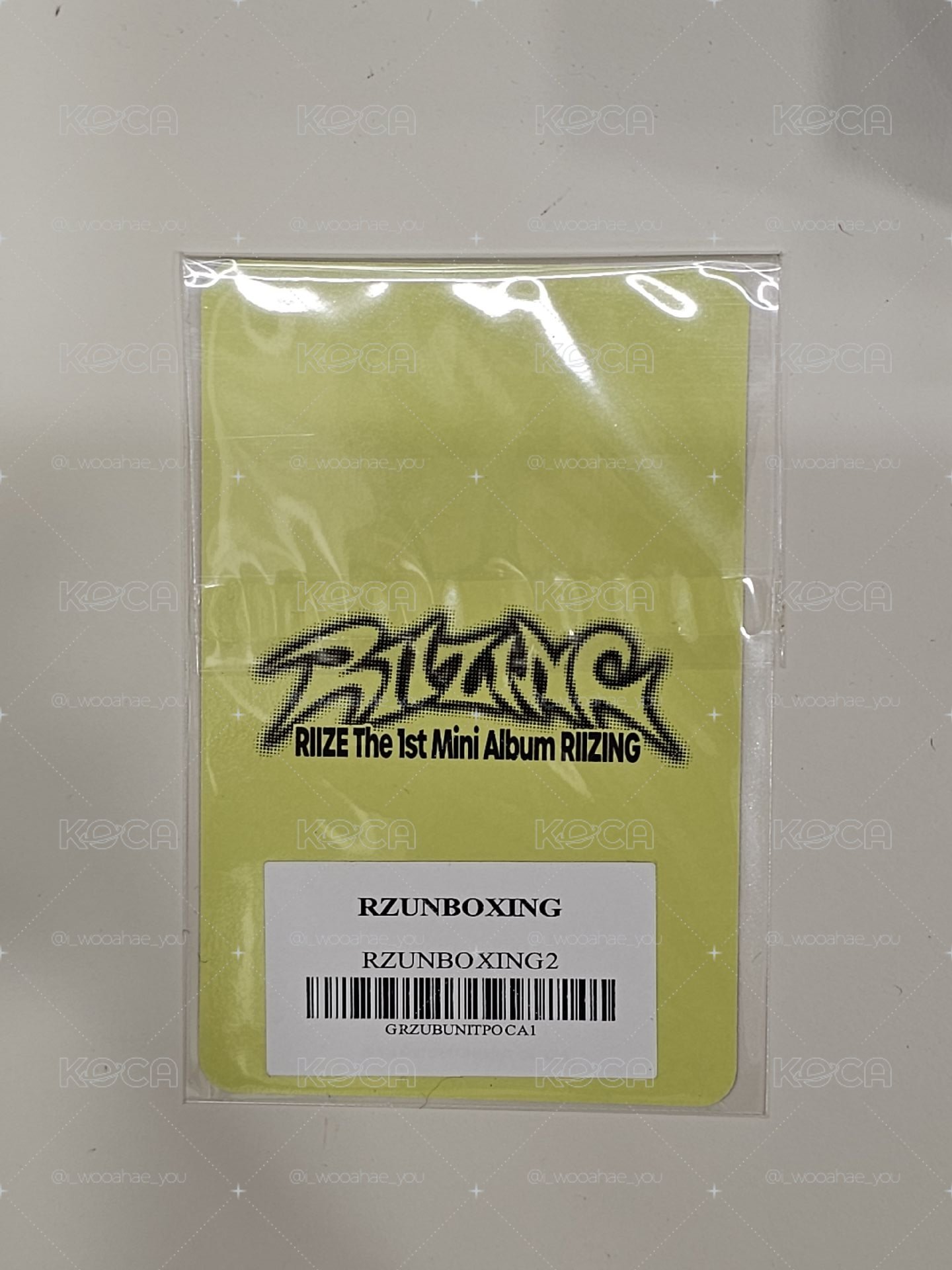 SHOTARO ANTON雙人卡 RIIZING WEVERSE直播卡