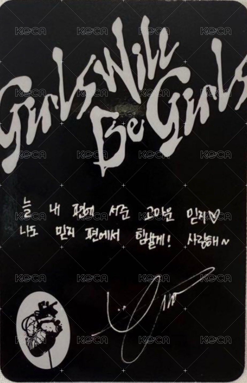 GWBG 專輯卡 CASSETTE BLACK ver. 背面