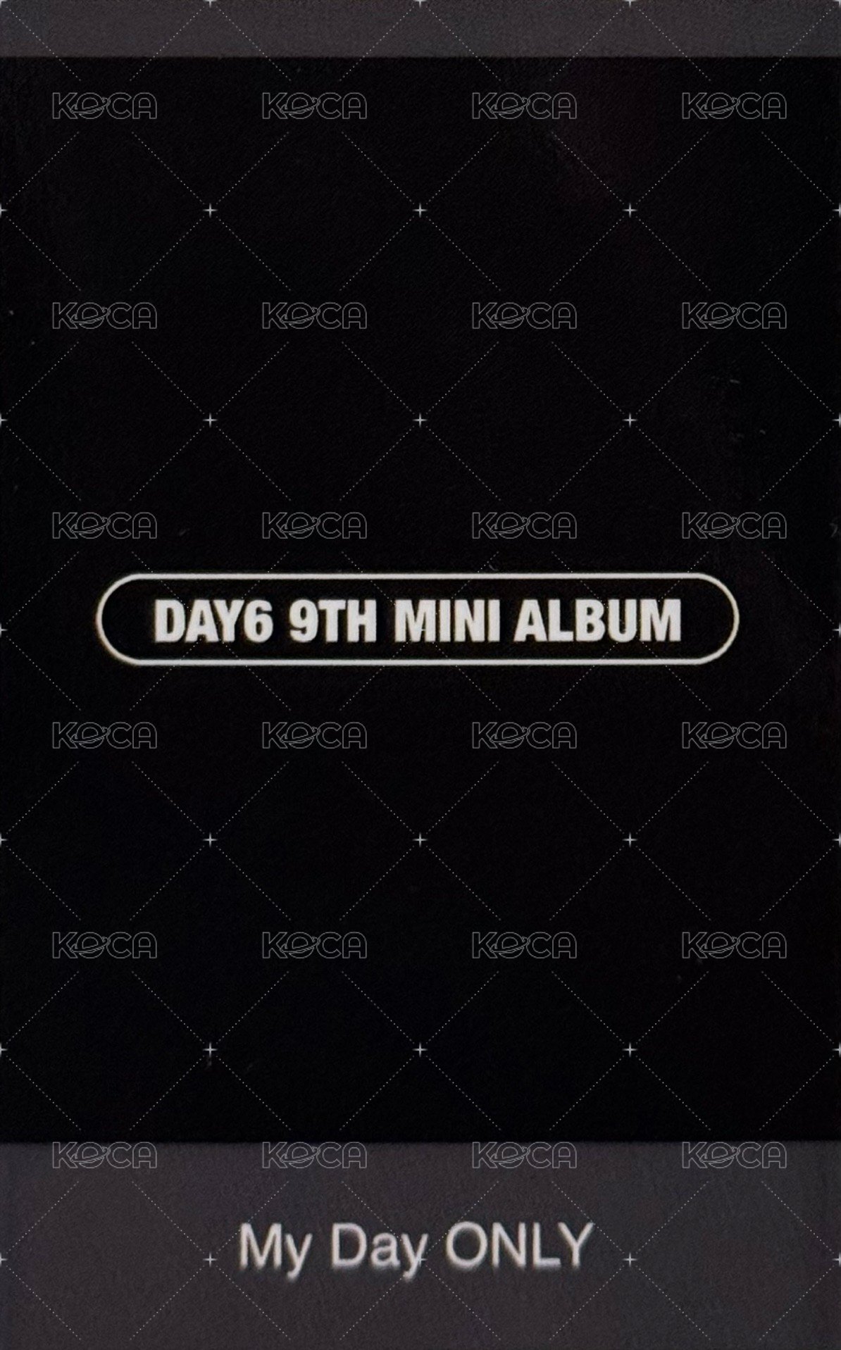 迷九 jyp Nemo專 特典卡  背面