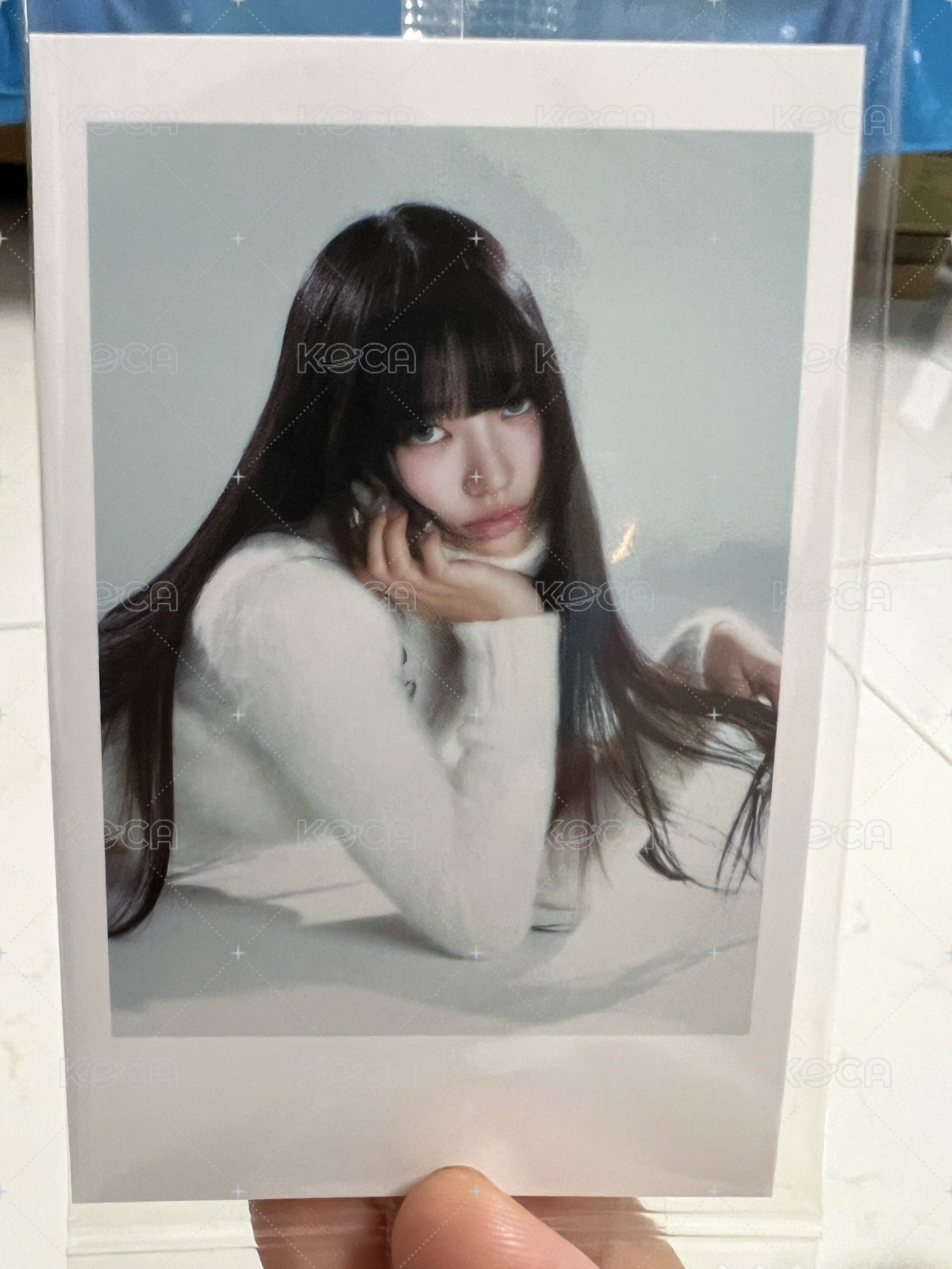 mini 1 k4 特典卡  正面