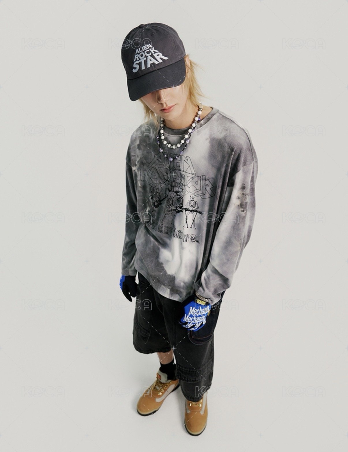 ALIEN ROCK STAR-GREY