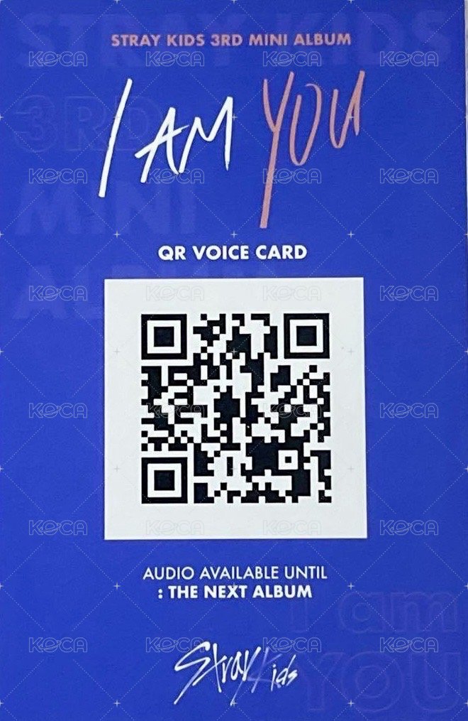 I am YOU 專輯卡 B ver. 背面