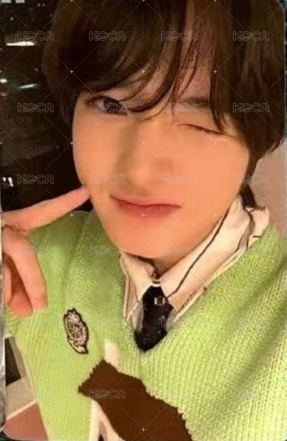 poppop am 簽售卡 Nct Wish Sakuya   簽售 正面