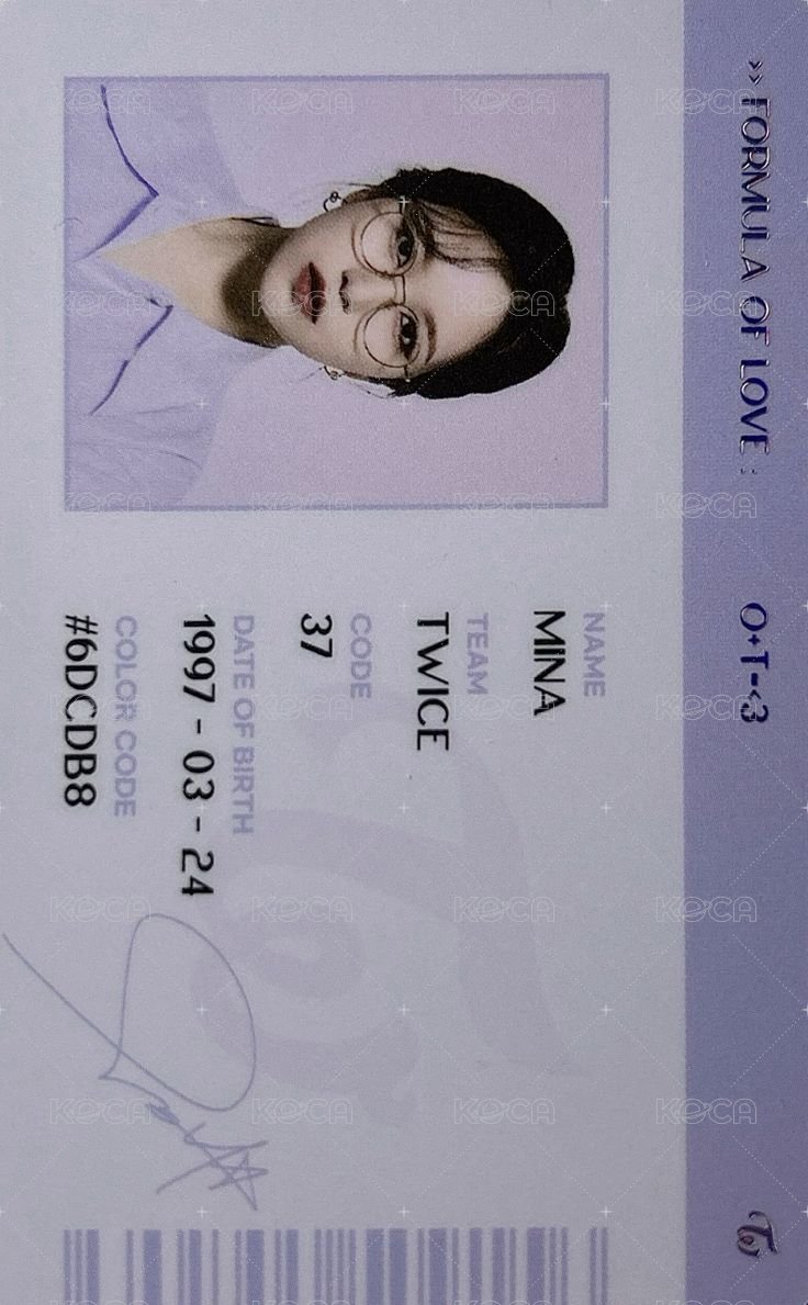 正規三 專輯卡 ID卡 正面