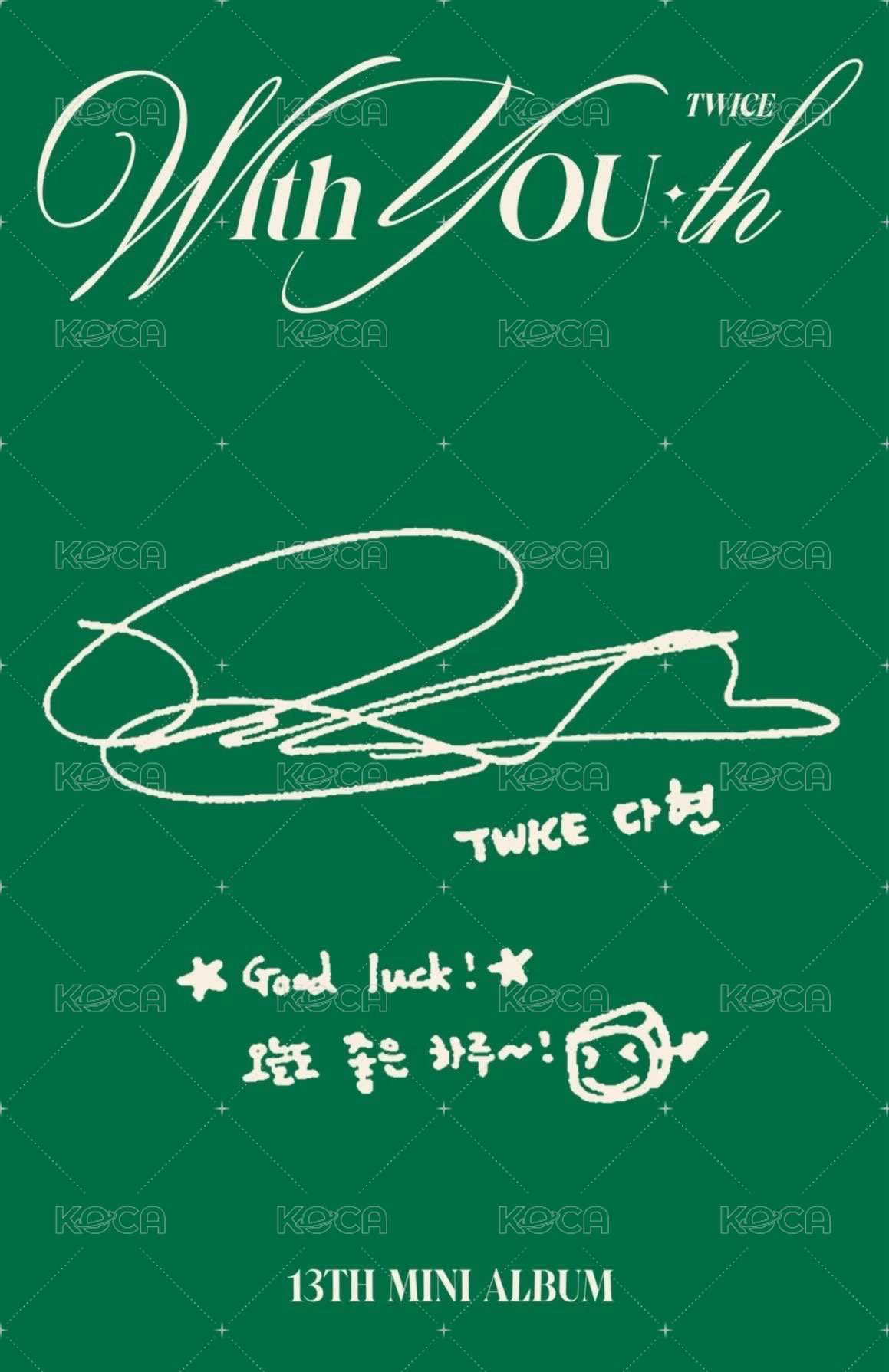 mini 13 專輯卡 電子專ver. 背面